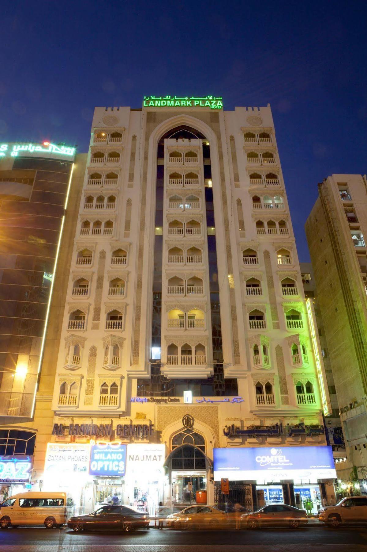 Landmark Plaza Hotel Dubai Exterior foto